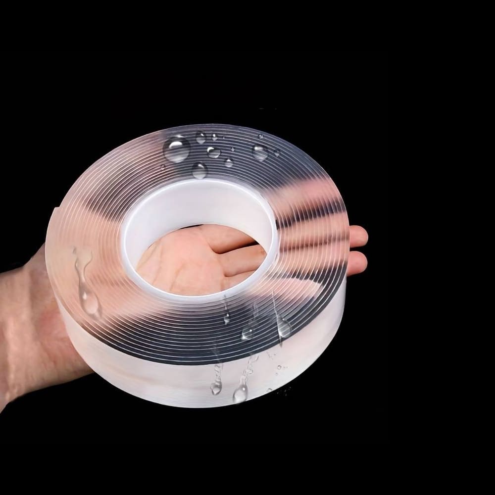 Genanvendelig stærk dobbeltsidet tape