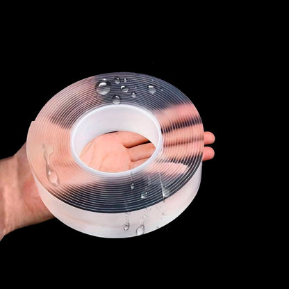 Genanvendelig stærk dobbeltsidet tape