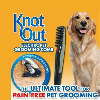 Filterkam til hunde og katte Elbørste til kæledyr