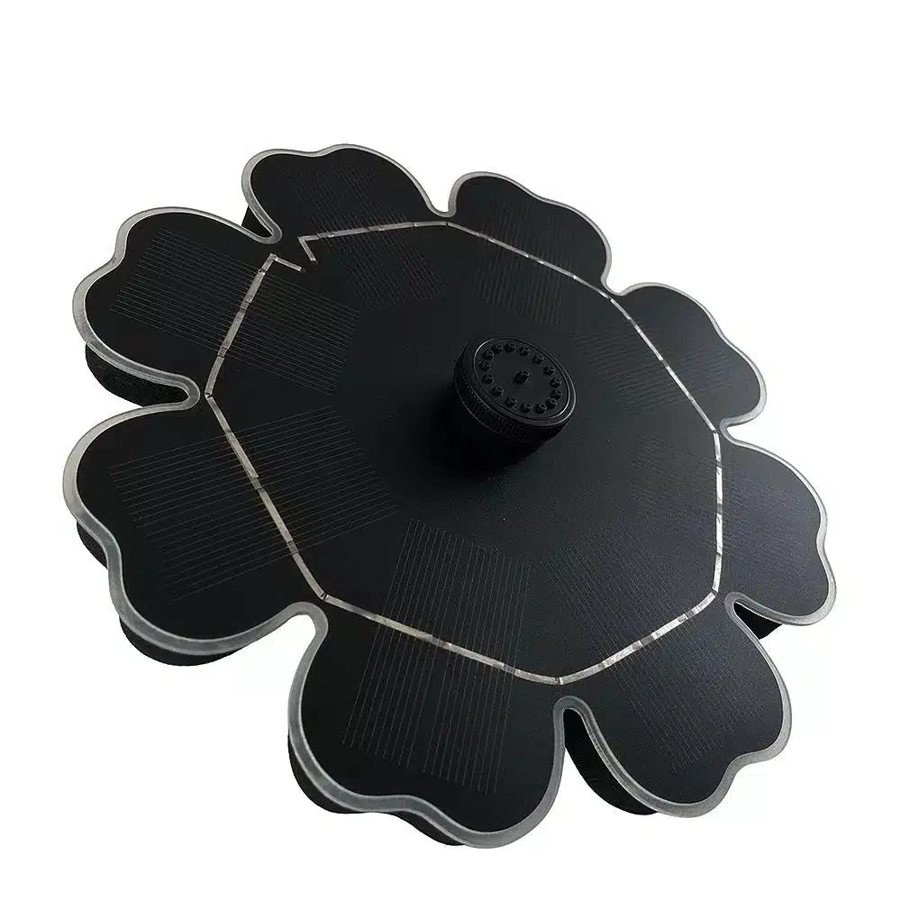 Springvand solar/solenergi drevet (flydende) Ø15 cm