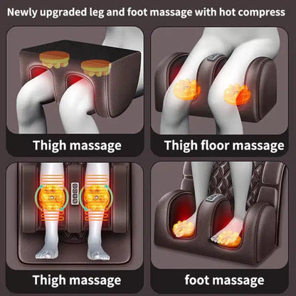 Elektrisk Massagemåtte m/10 Zoner - Total afslapning fra nakke til fødder