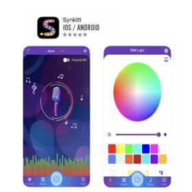 LED Strip lyskæde 10 meter m/Bluetooth, musiksensor og fjernbetjening