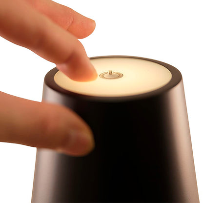 Bordlampe LED m/touch - ledningsfri - mange farver