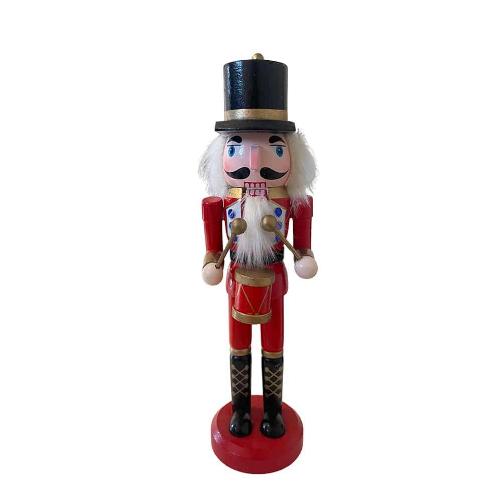 Nøddeknækker figurer i Træ  - 24 cm, 1 stk. - vælg mellem 3 figurer -