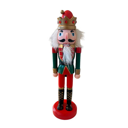 Nøddeknækker figurer i Træ  - 24 cm, 1 stk. - vælg mellem 3 figurer -