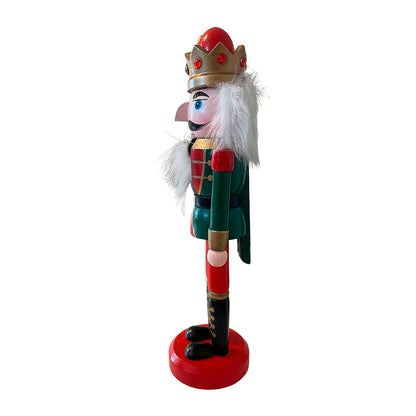 Nøddeknækker figurer i Træ  - 24 cm, 1 stk. - vælg mellem 3 figurer -