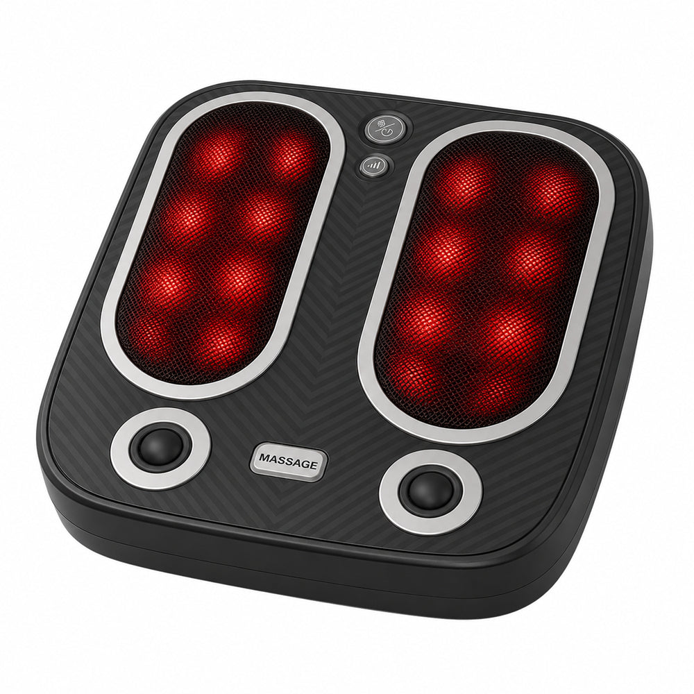Fodmassage med varme, vibration og roterende massage
