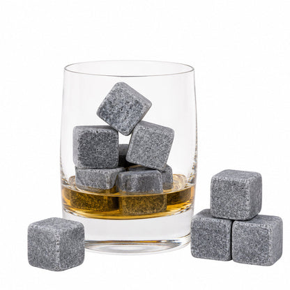 Whiskysten i natursten – 9 stk.