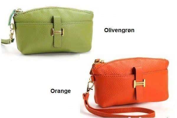 Trendy Clutch i PU læder