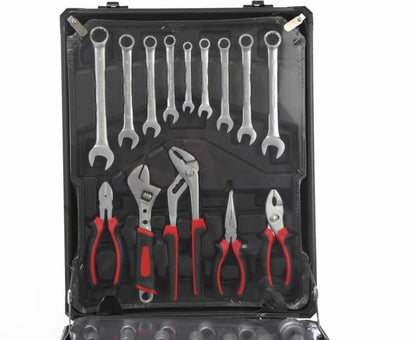 Professional værktøjssæt i aluminium kuffert (409 dele) fra Royalty Line