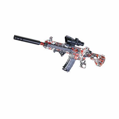 Gel Blaster Gevær - inkl. gelékugler - rækkevidde på 18+ meter -