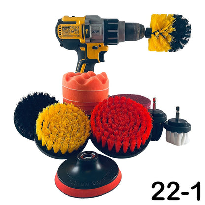 Rengøringsbørster - 4-i-1, 12-i-1 eller 22-i-1