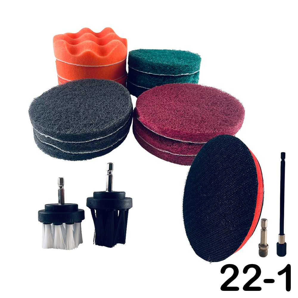 Rengøringsbørster - 4-i-1, 12-i-1 eller 22-i-1
