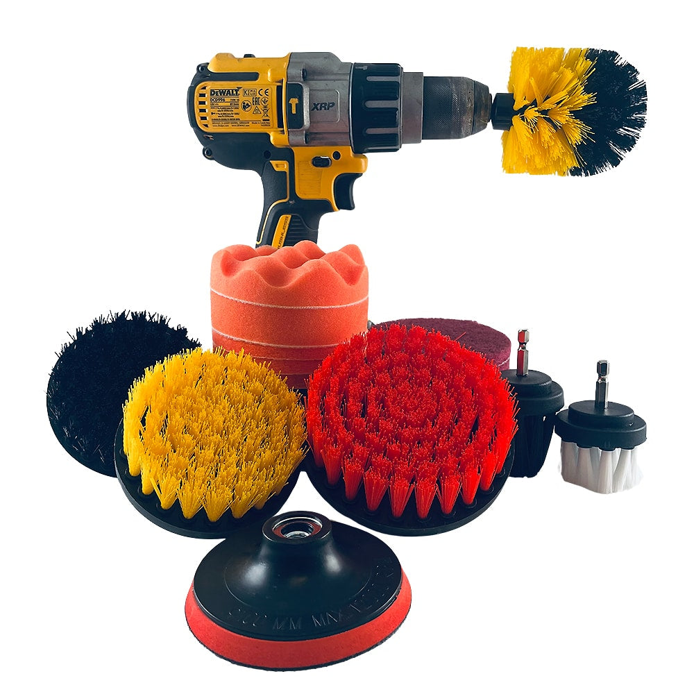 Rengøringsbørster - 4-i-1, 12-i-1 eller 22-i-1