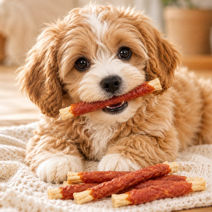 Småland Duck Sticks 80g (tyggeben til hunde)
