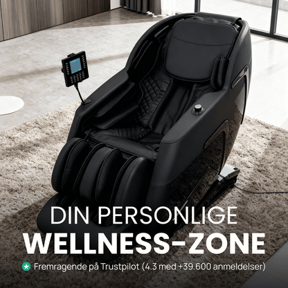 Luksus Massagestol – med avanceret SL-skinne teknologi, varme og Zero Gravity - model 988