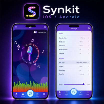 LED Strip lyskæde 10 meter m/Bluetooth, musiksensor og fjernbetjening