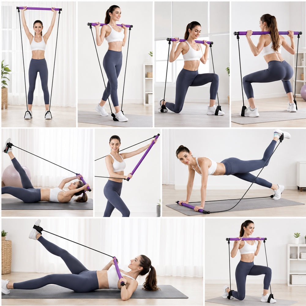 Pilates stick – effektiv træning af hele kroppen med modstand