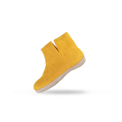 Uldstøvle (100% ren uld) m/sål i skind - Dansk Design fra SHUS