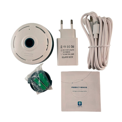 360° indendørs WiFi kamera