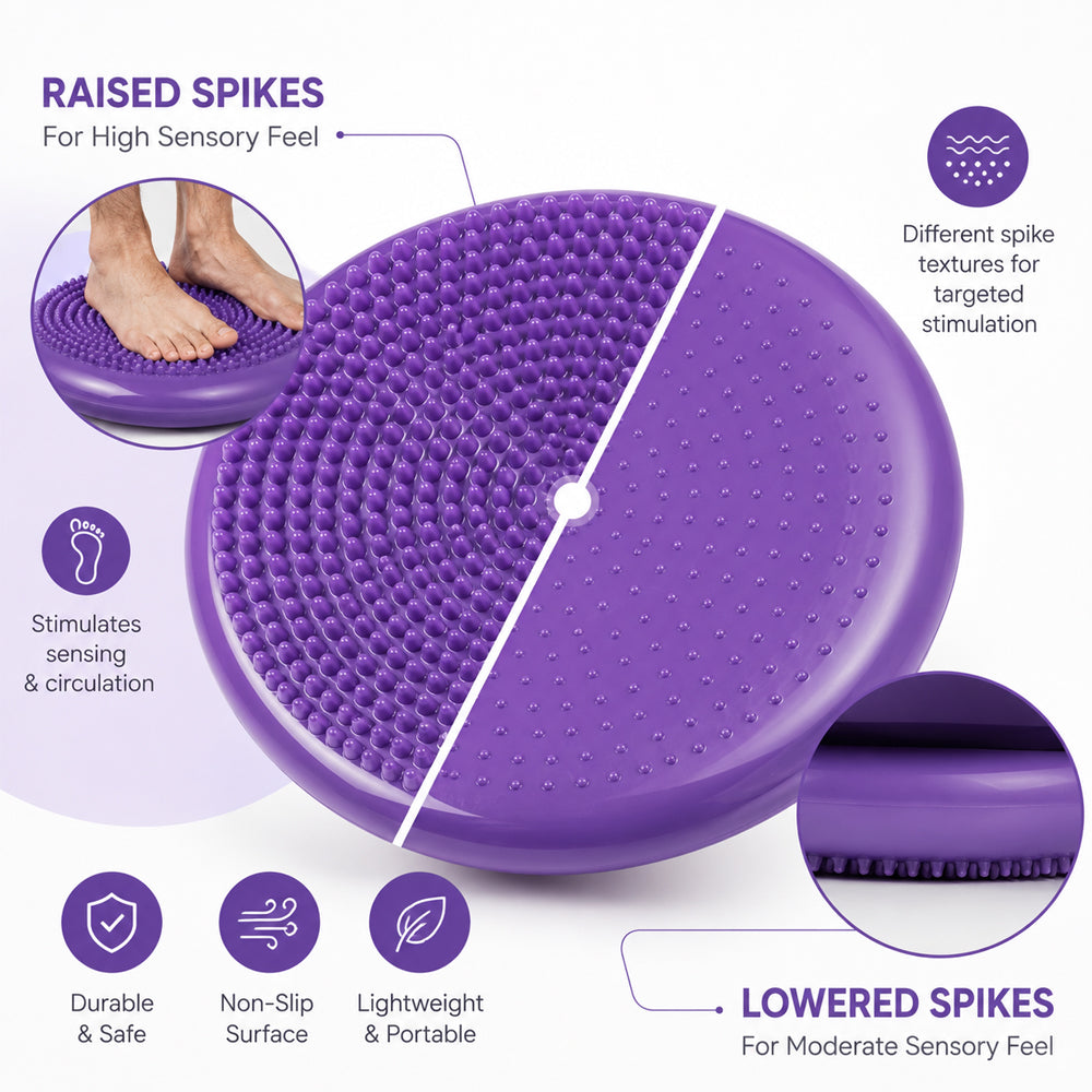 Balancepude med pumpe – styrk balance, core og kropsholdning