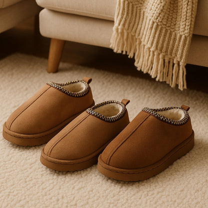 Hjemmesko – bløde, varme & luksuriøse (Brun & Beige)