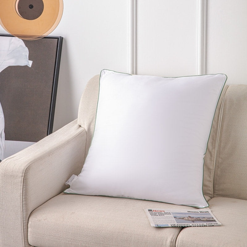 hovedpude, hvid af bambus