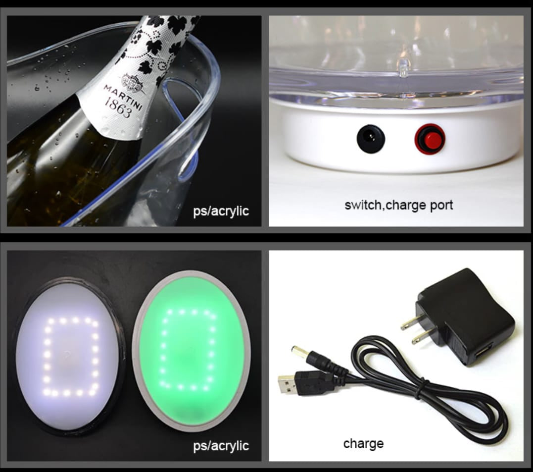 Vinkøler med LED-lys