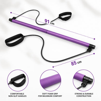 Pilates stick – effektiv træning af hele kroppen med modstand