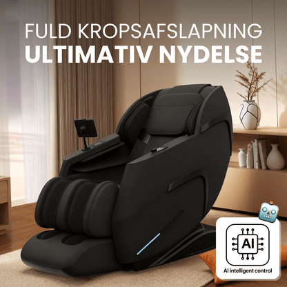 Luksus Massagestol – med avanceret SL-skinne teknologi, varme og Zero Gravity - model 988