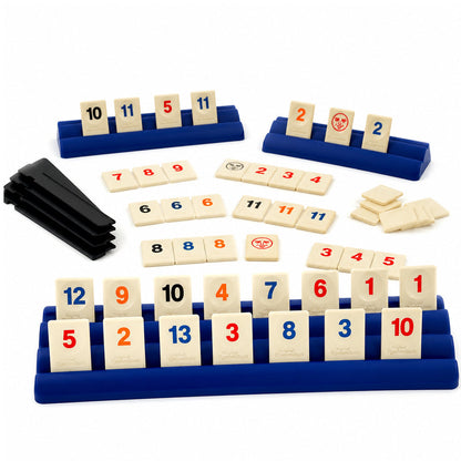 Rummikub – klassisk familiespil med tal, taktik og strategi 2-4 spillere