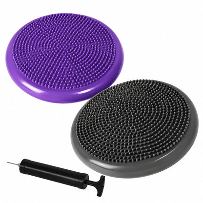 Balancepude med pumpe – styrk balance, core og kropsholdning