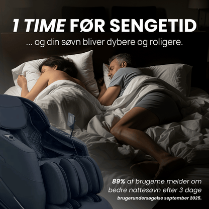 Luksus Massagestol – med avanceret SL-skinne teknologi, varme og Zero Gravity - model 988