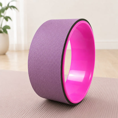 Yoga hjul/Yoga Wheel - lilla/pink eller sort/pink