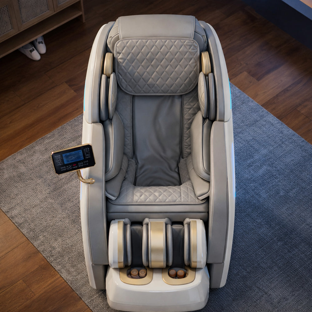 Massagestol 3D kropsscanning, SL-skin­ne, 32 airbags, varme i lænd/ben & Zero Gravity