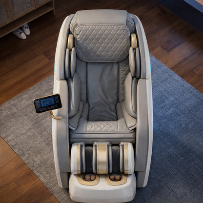Massagestol 3D kropsscanning, SL-skin­ne, 32 airbags, varme i lænd/ben & Zero Gravity