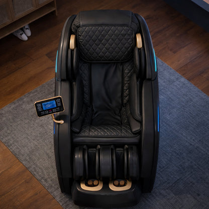 Massagestol 3D med kropsscanning, SL-skinne, lufttryksmassage, varme i ben/lænd & Zero Gravity - Model 988Q6