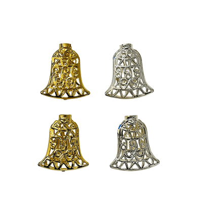 LED-lyskæde m/Klokker 20 stk. - Guld eller Sølv (3 meter)