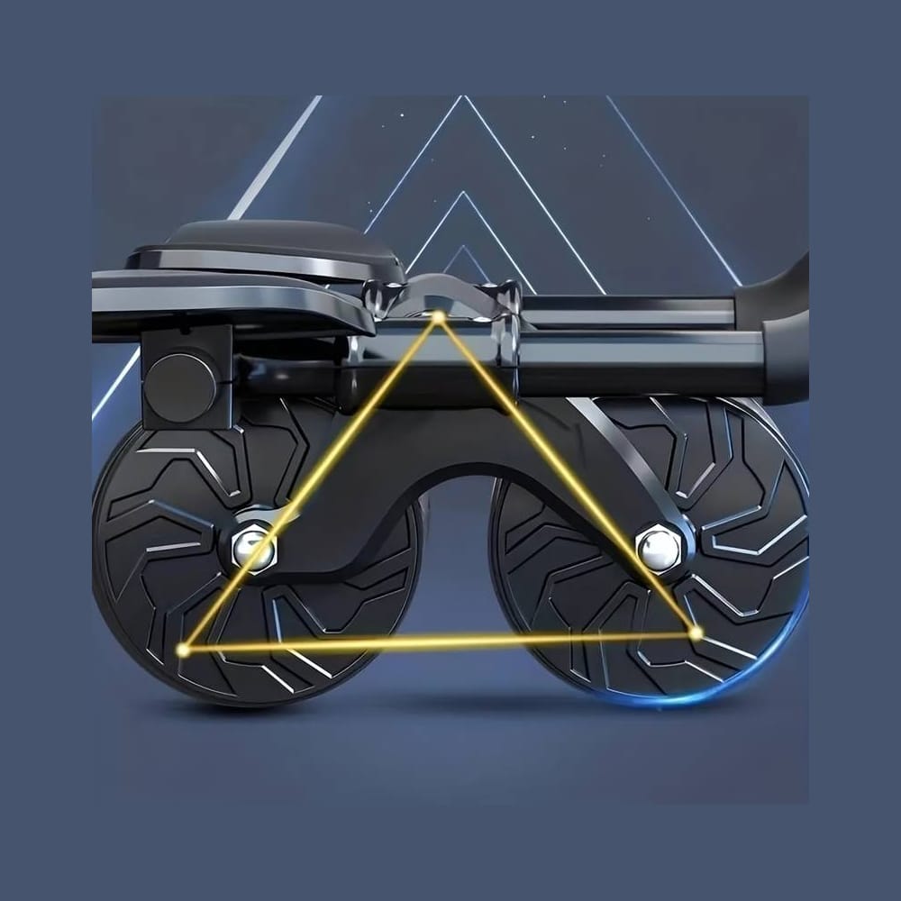 Rebound AB-Roller med albuestøtte - sort, blå eller pink