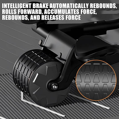 Rebound AB-Roller med albuestøtte - sort, blå eller pink