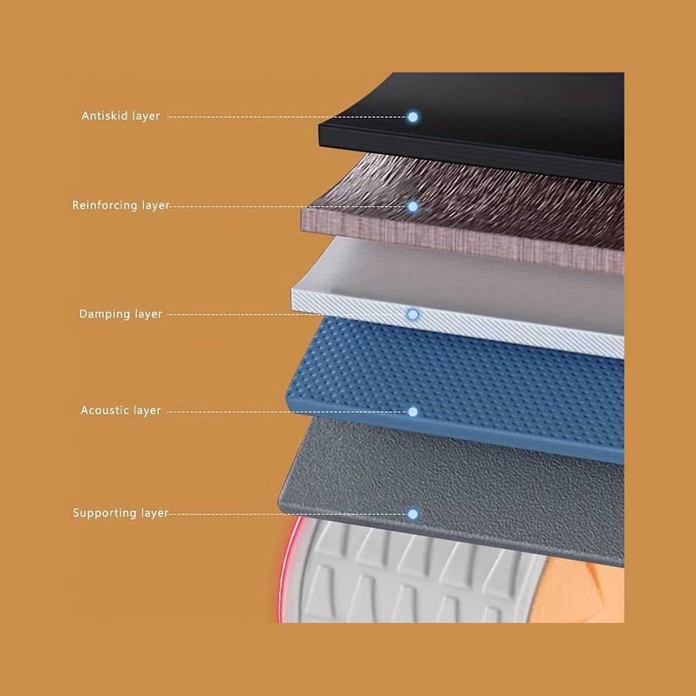 Rebound AB-Roller med albuestøtte - sort, blå eller pink