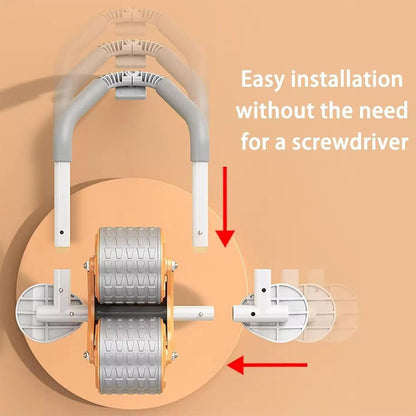 Rebound AB-Roller med albuestøtte - sort, blå eller pink