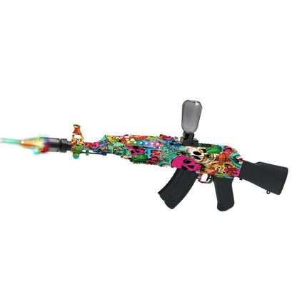 Gel Blaster AK47 - elektrisk med lysende lyddæmper