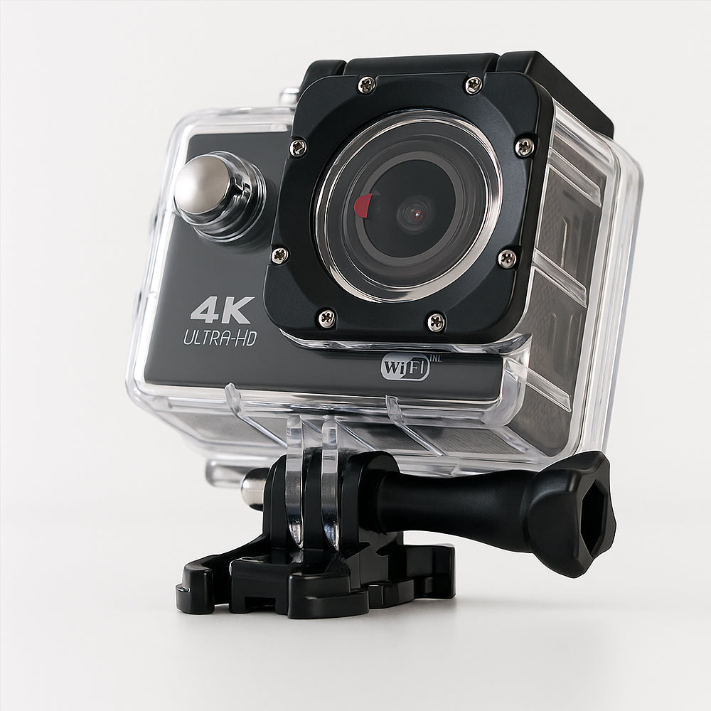 Action Kamera 4K m/vandtæt etui 30 meter - 16.0 mega Pixels