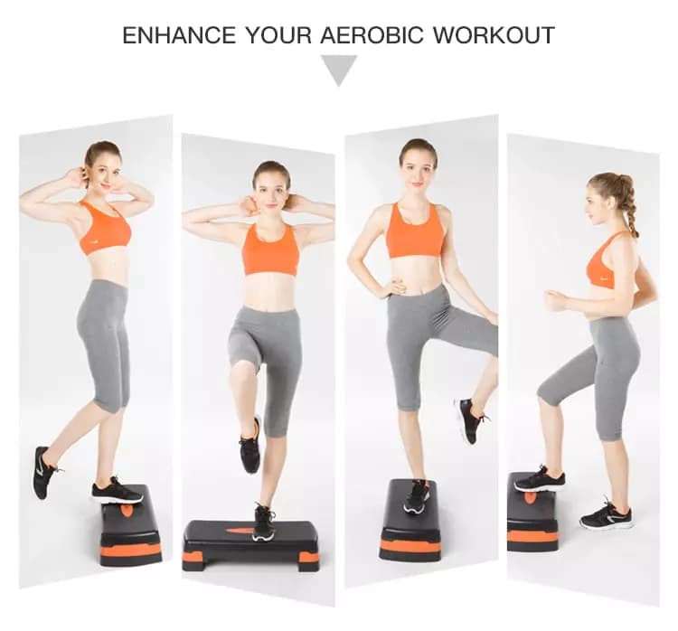 Stepbænk til aerobics/fitness