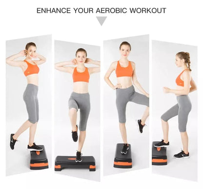 Stepbænk til aerobics/fitness