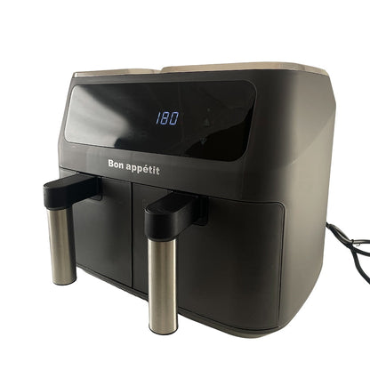 Airfryer 8,0 l (fedtfattig: grille, bage, stege og friturestege)