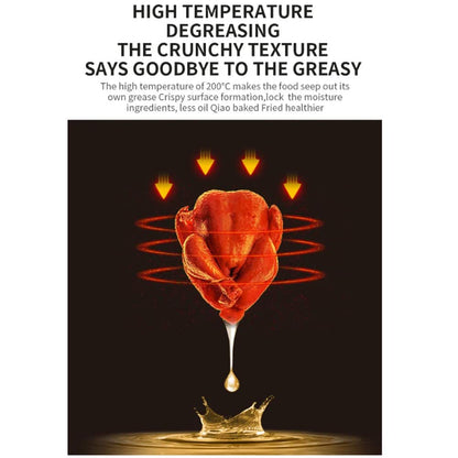 Airfryer 3.5 liter (fedtfattig: grille, bage, stege og friturestege)