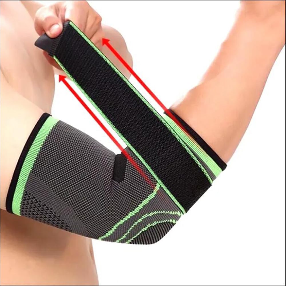 Albuestøtte -give kompression og støtte til albuen –