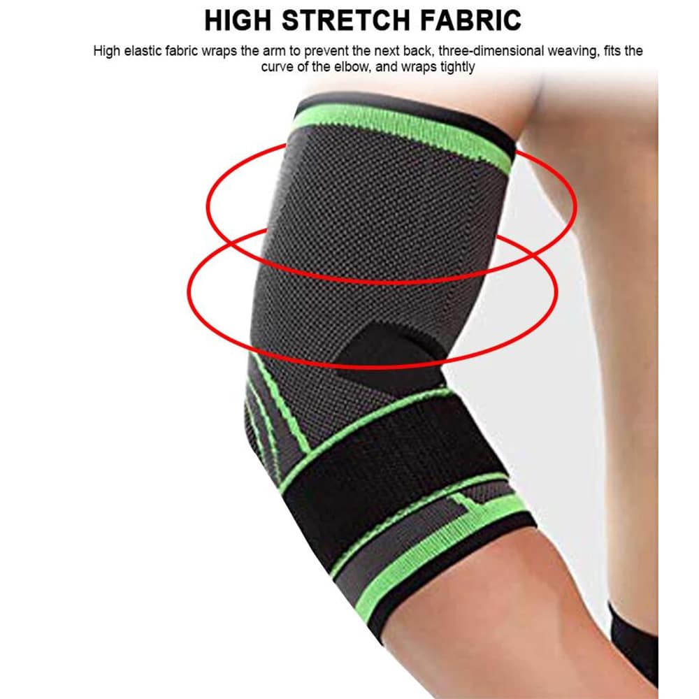 Albuestøtte -give kompression og støtte til albuen –